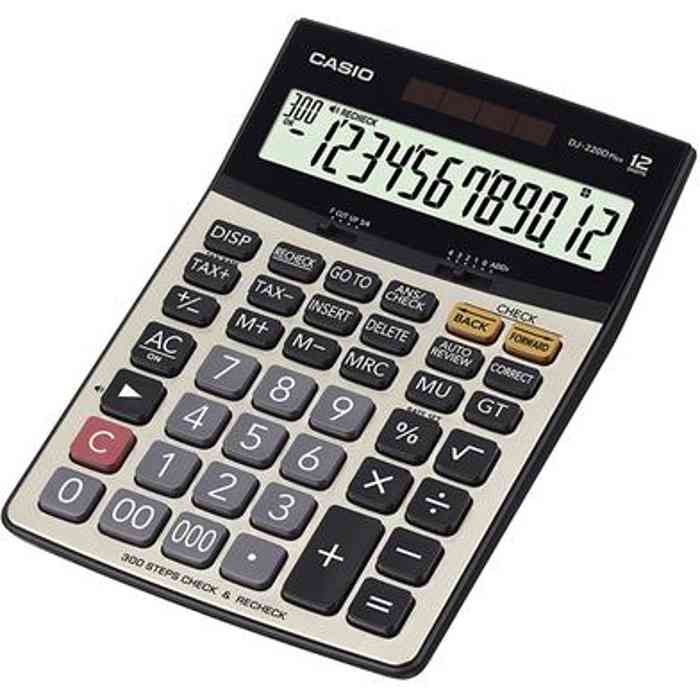 Casio DJ-220D PLUS Check and Recheck Desktop Calculator